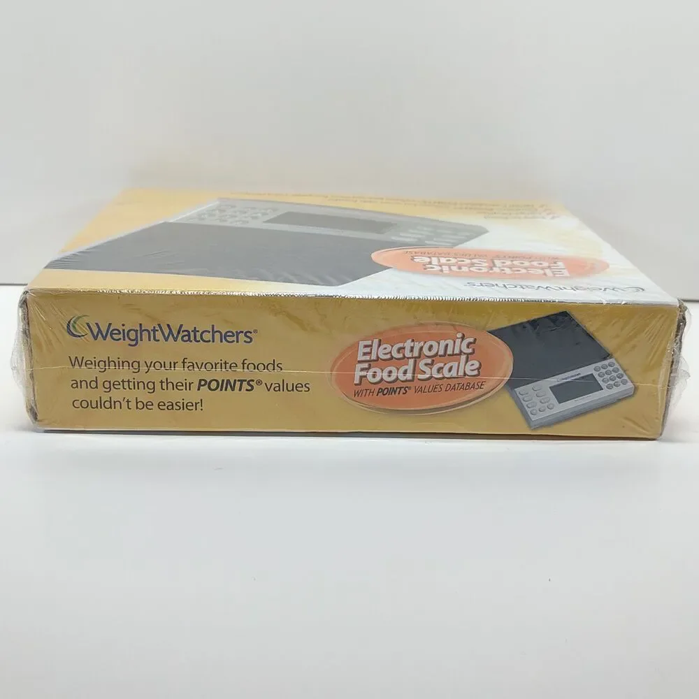 Weight Watchers Electronic Food Scale with Points Database Kitchen Scale NIB